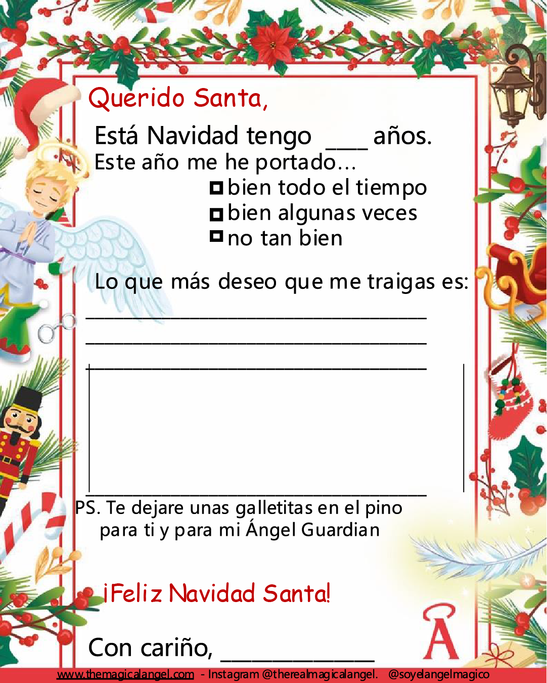 Carta Santa ENG